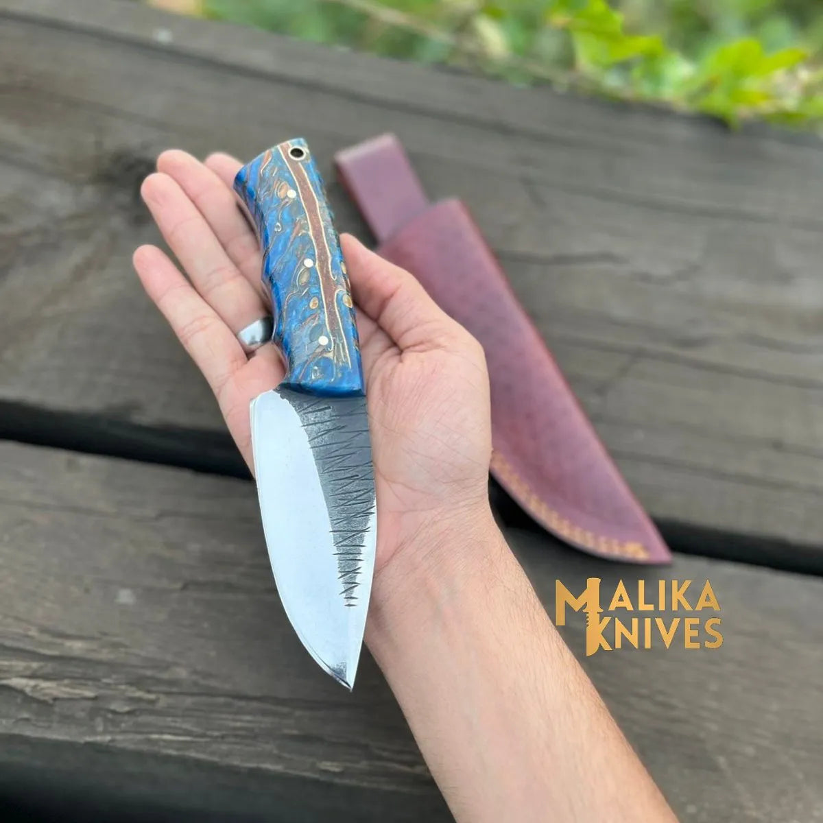 Custom handmade D2 Steel Skinner Knife - Designed Durability-0022