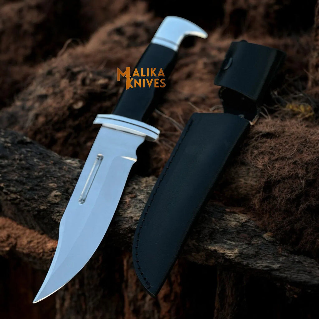 Clip Point Bowie Knife 6” D2 Steel | G10 Handle
