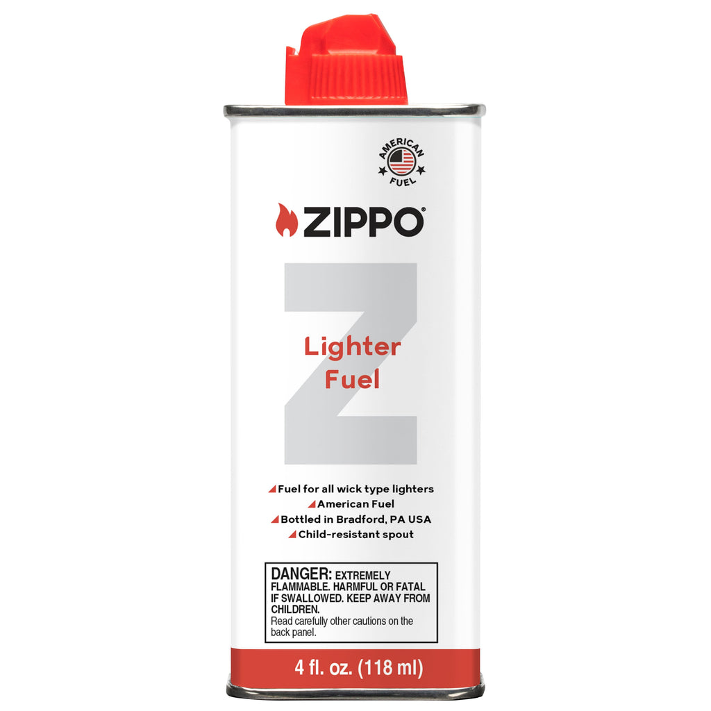 Zippo Premium Lighter Fluid, (1-Can) 4 oz / 118 ml, For All Flint Lighters #4FC