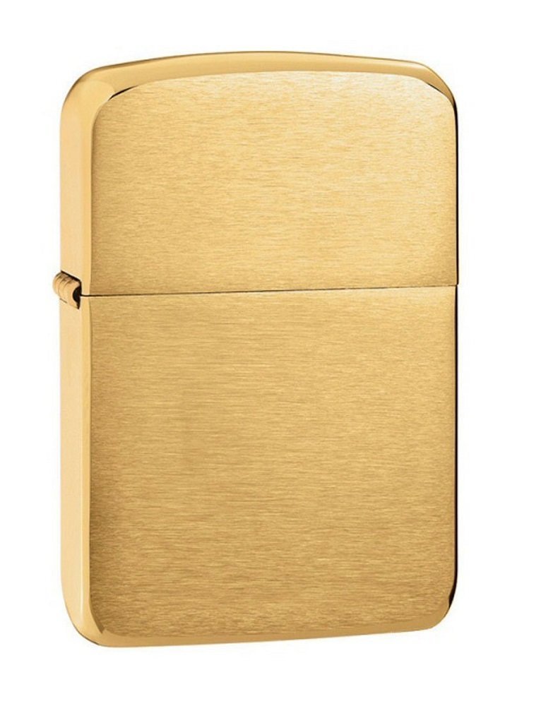Zippo 1941 Replica, Brushed Brass Lighter #1941B