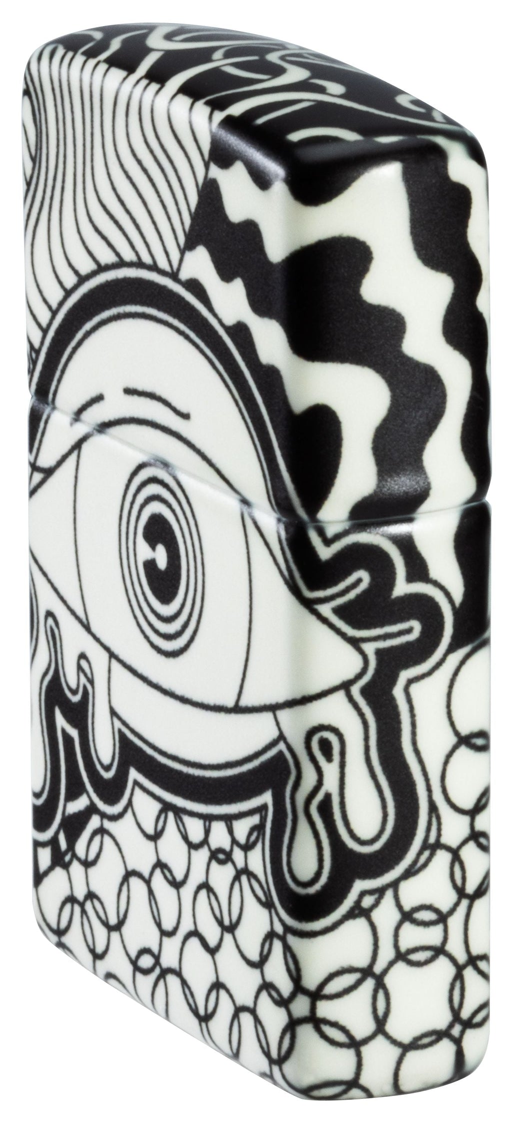 Zippo Psychedelic Eye 540°, Glow-in-the-Dark Lighter #46428