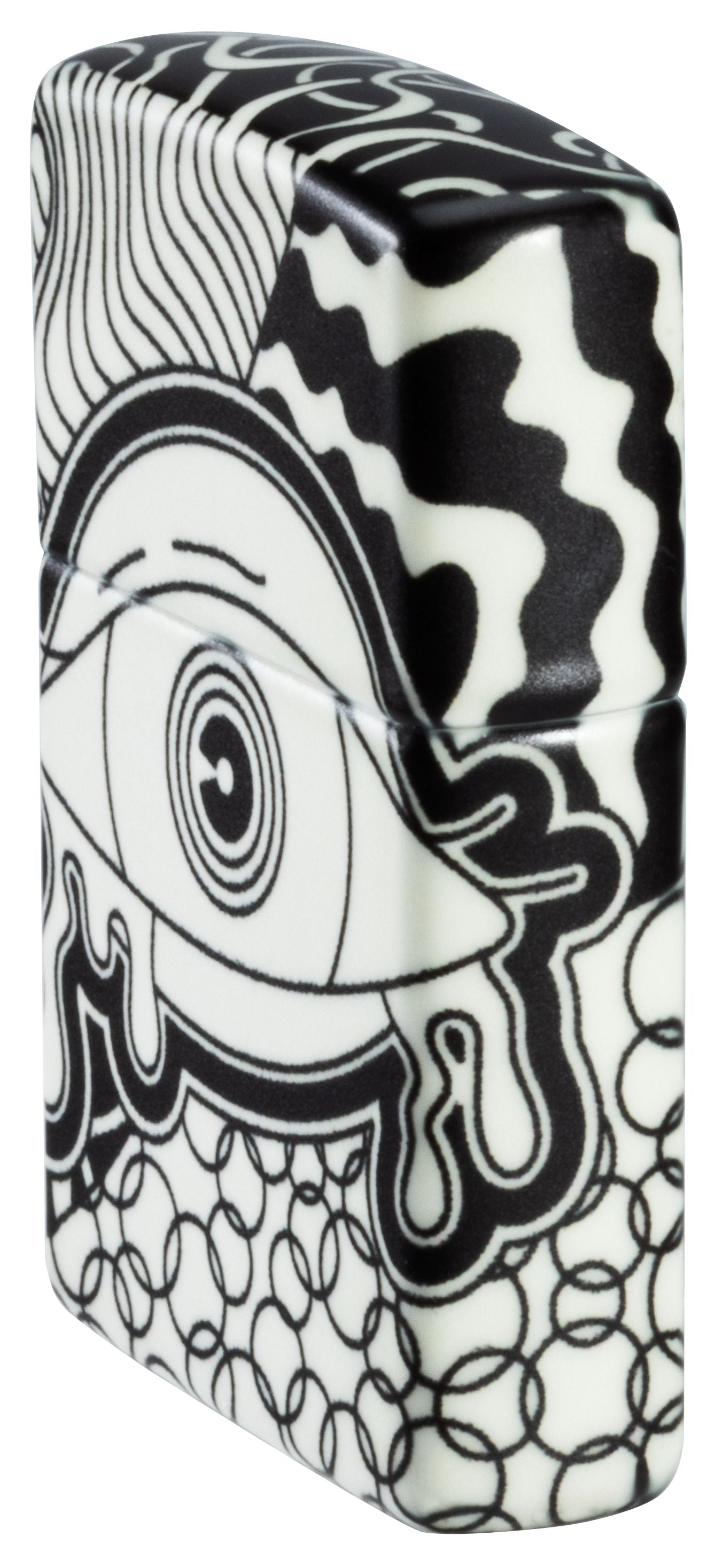 Zippo Psychedelic Eye 540°, Glow-in-the-Dark Lighter #46428