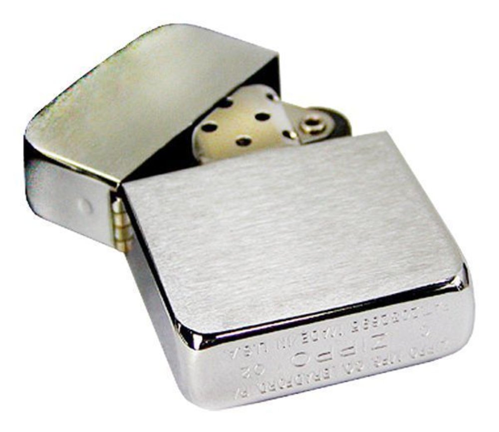Zippo 1941 Replica, Brushed Chrome Lighter #1941