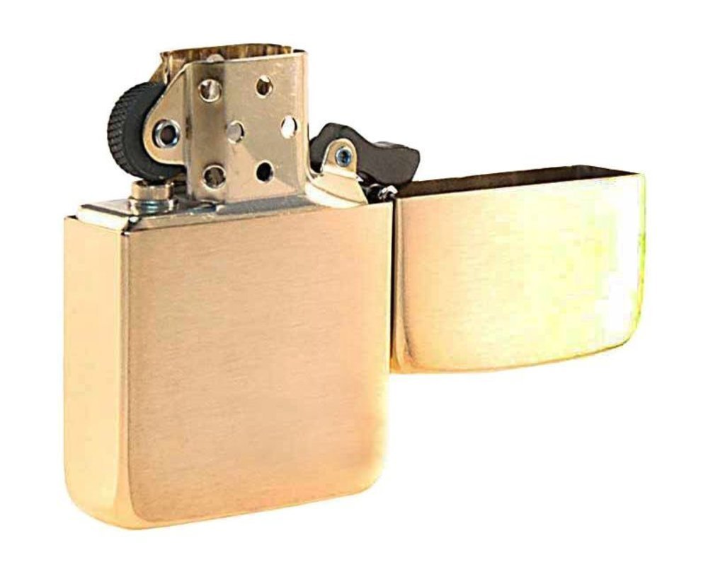 Zippo 1941 Replica, Brushed Brass Lighter #1941B