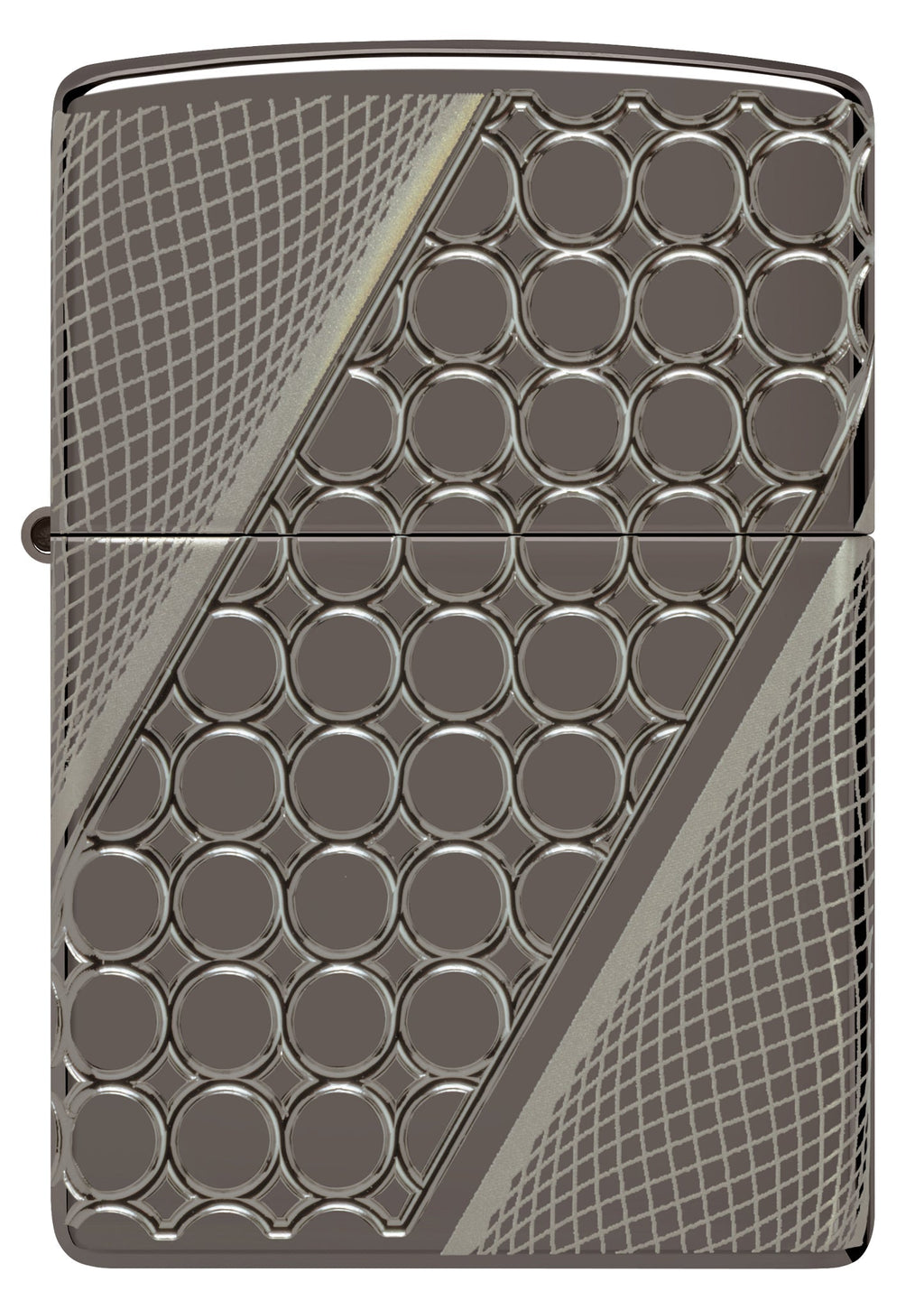 Zippo Armor Deep Dots MultiCut 360°, Black Ice Lighter #46812