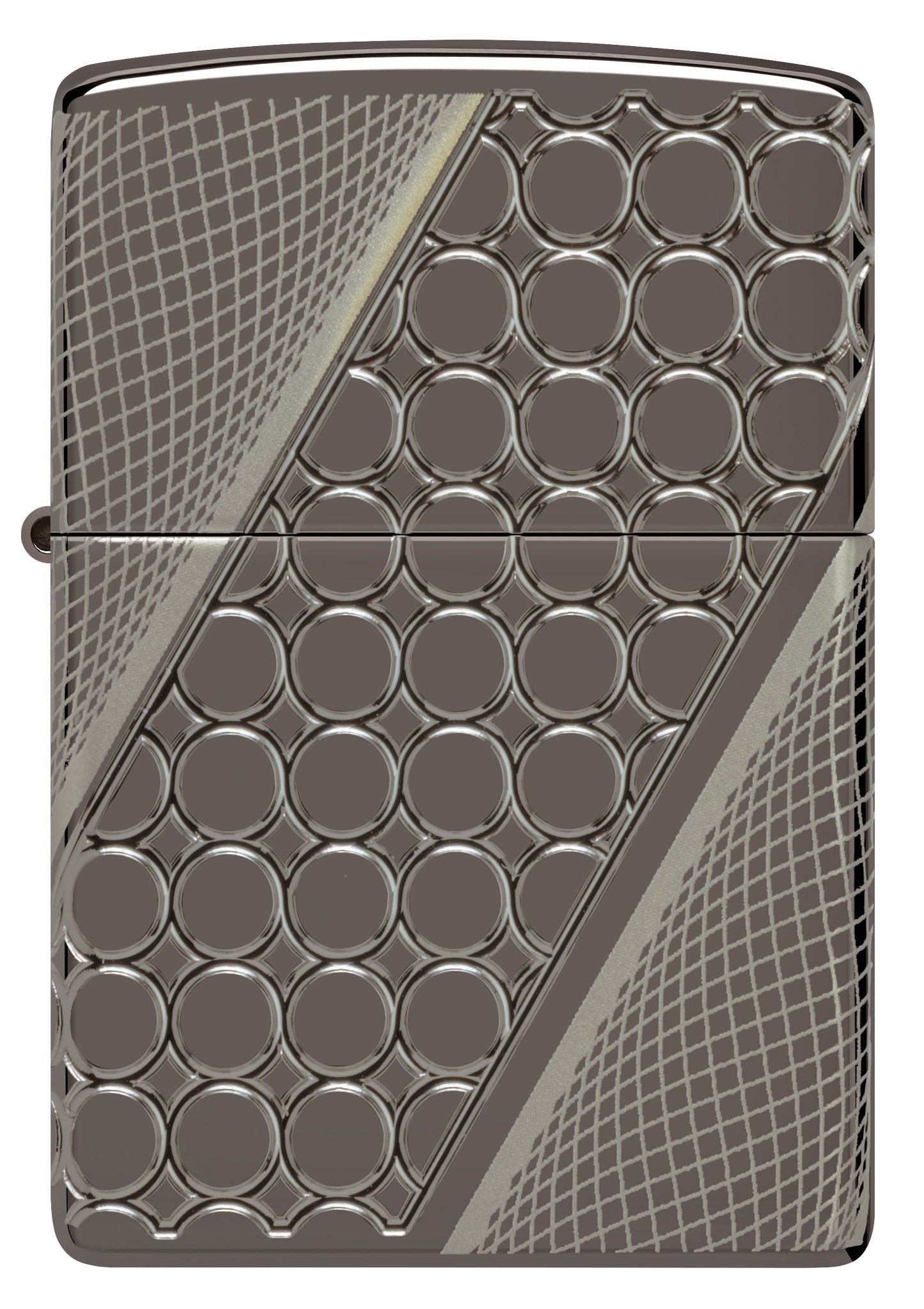 Zippo Armor Deep Dots MultiCut 360°, Black Ice Lighter #46812