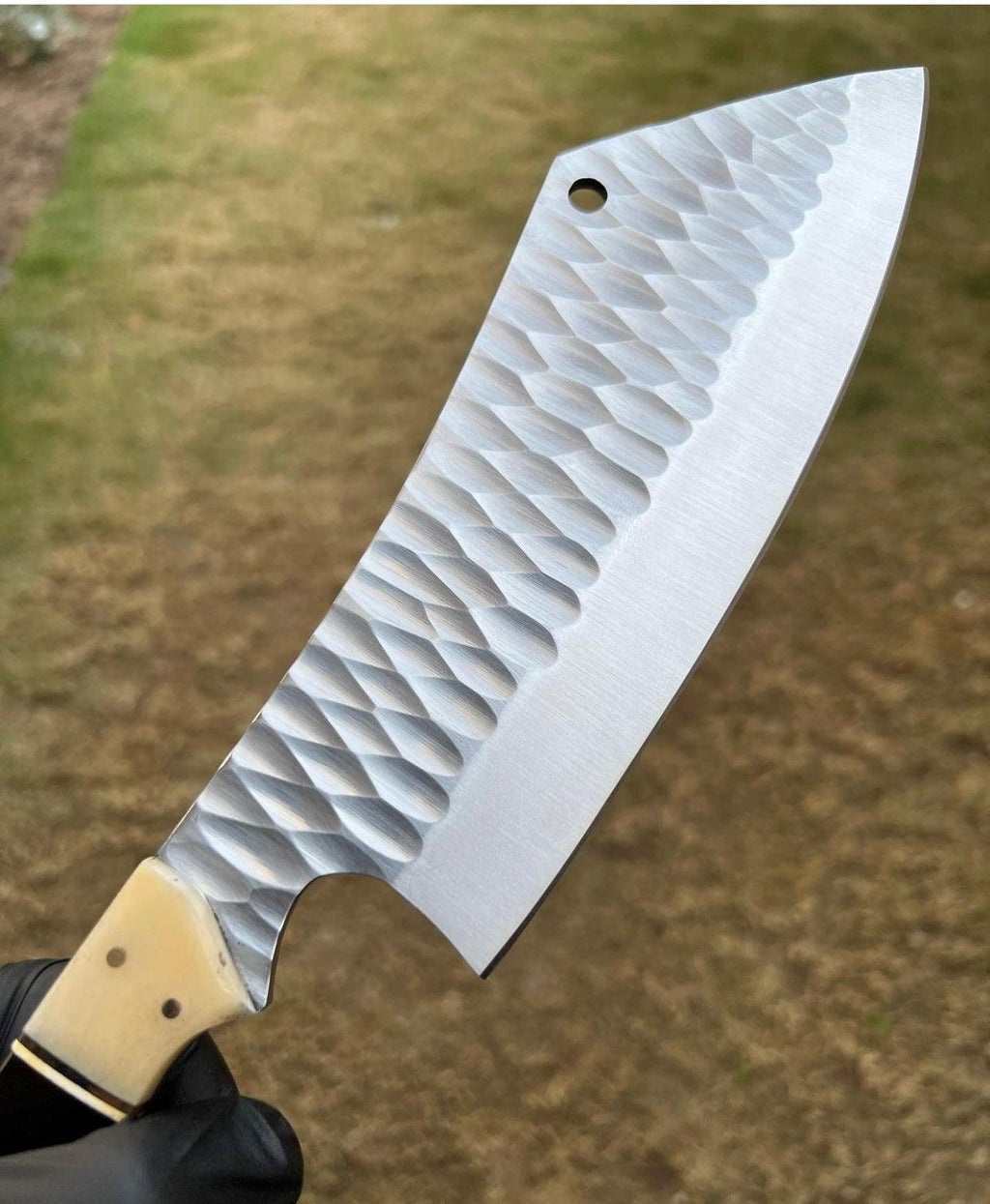 Custom Hand Forged D2 steel Cleaver Knife