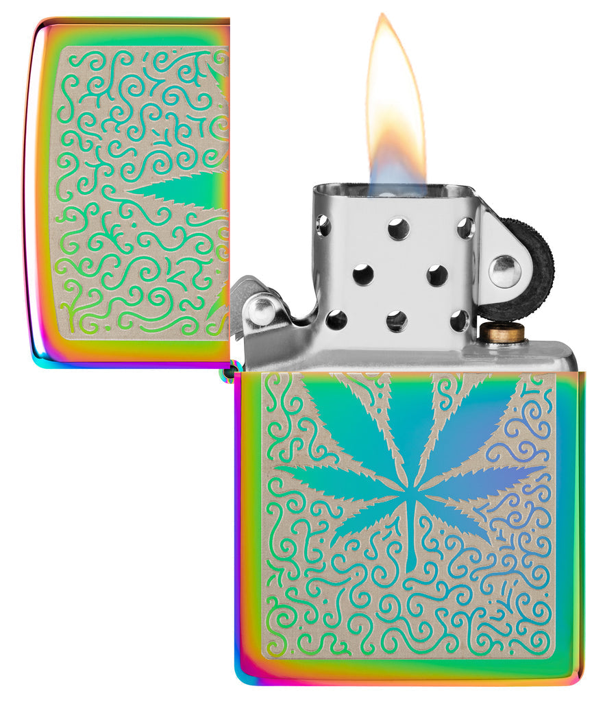 Zippo Cannabis, Multi Color Lighter #48925