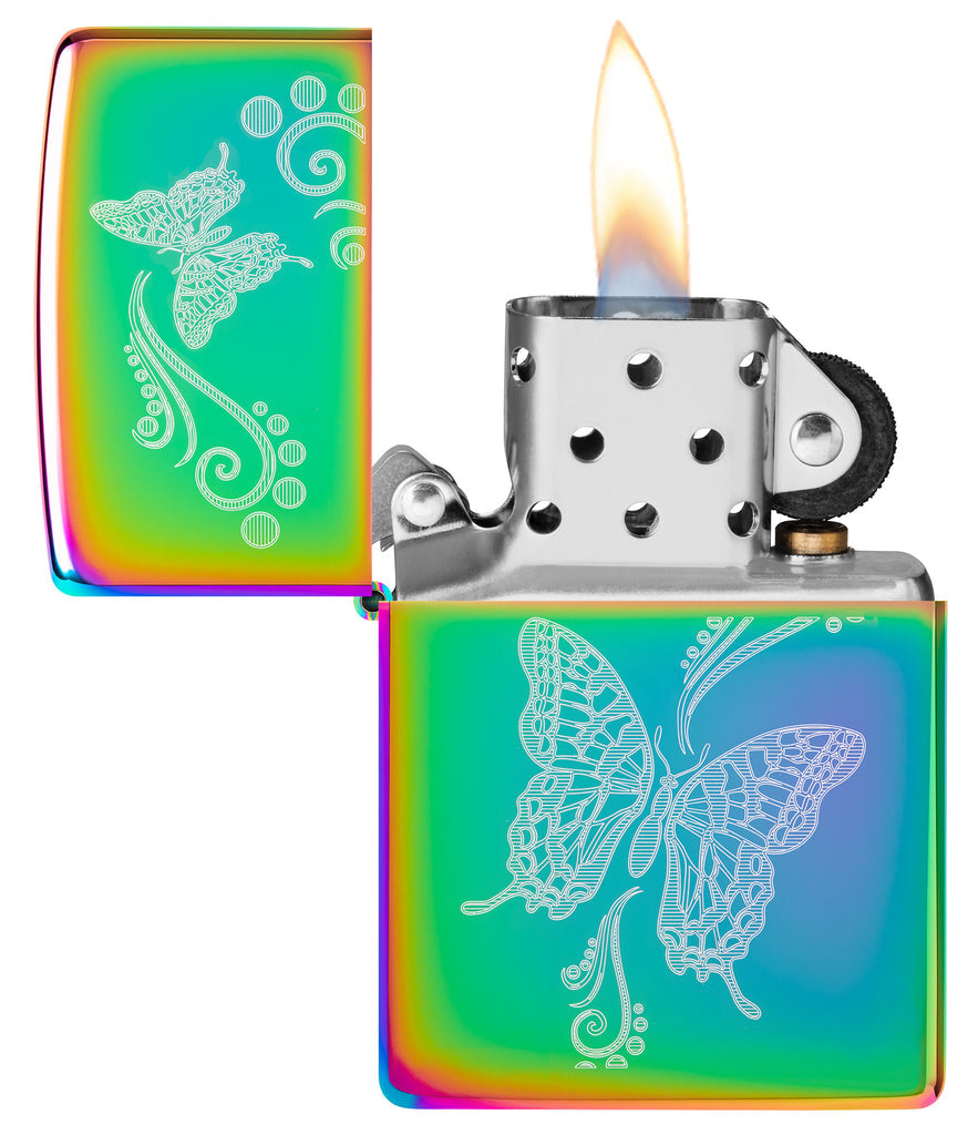 Zippo Butterfly, Multi Color Lighter #46125