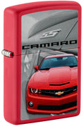 Zippo Chevrolet Camaro SS, Red Matte Lighter #46304