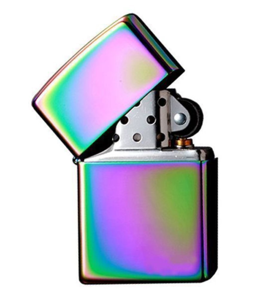 Zippo Rainbow Spectrum High Polish, Multi Color Lighter #151