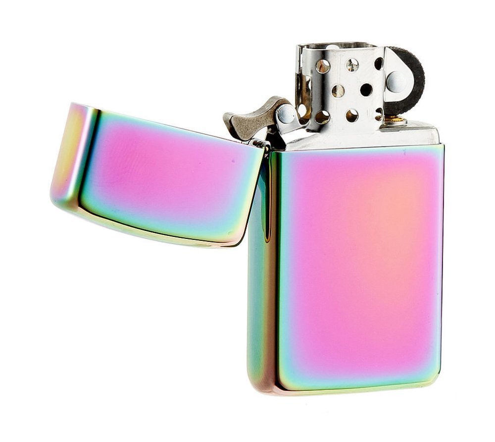 Zippo Slim Spectrum-Rainbow, Multi Color Lighter #20493
