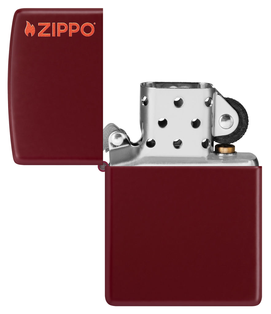 Zippo Classic Merlot with Logo, Lighter #46021ZL