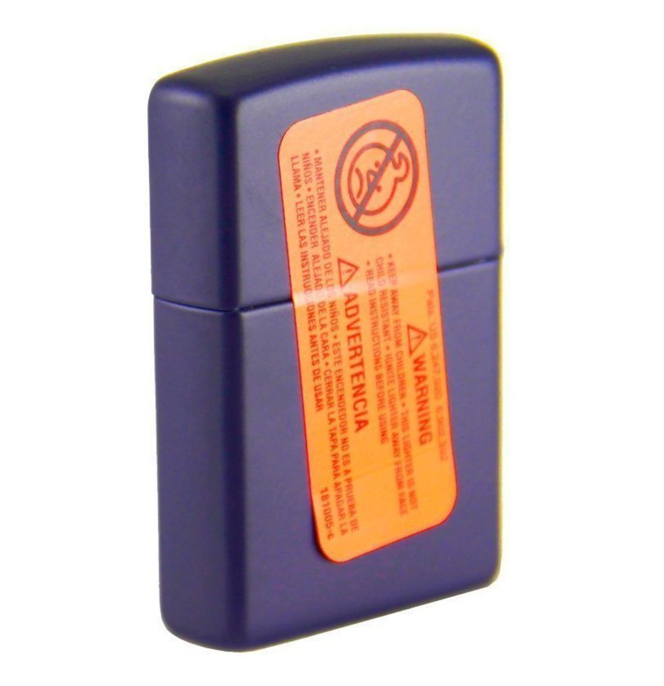 Zippo Classic Navy Blue Matte Lighter #239