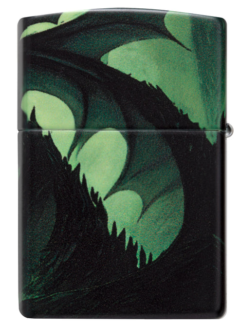 Zippo Glowing Dragon Glow-in-the-Dark, 540° Color Lighter #46130