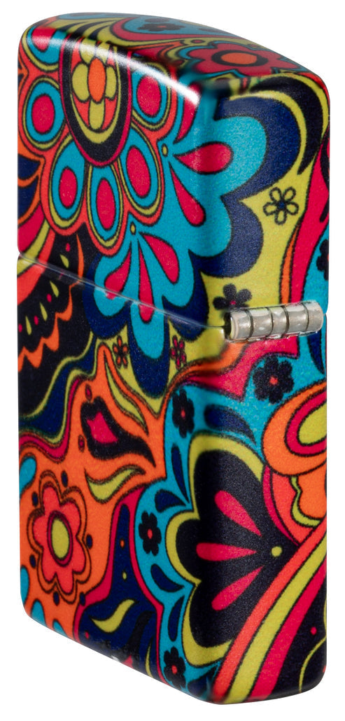 Zippo Flower Power Groovy, 540° Matte Lighter #46128