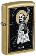 Zippo Death Card, Street Brass Lighter #46722