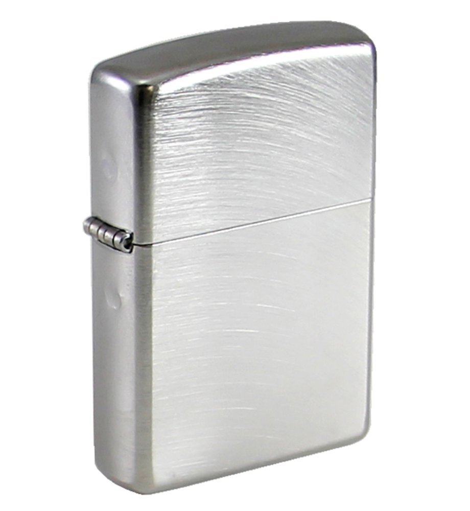 Zippo Chrome Arch, Brushed Chrome Lighter #24647