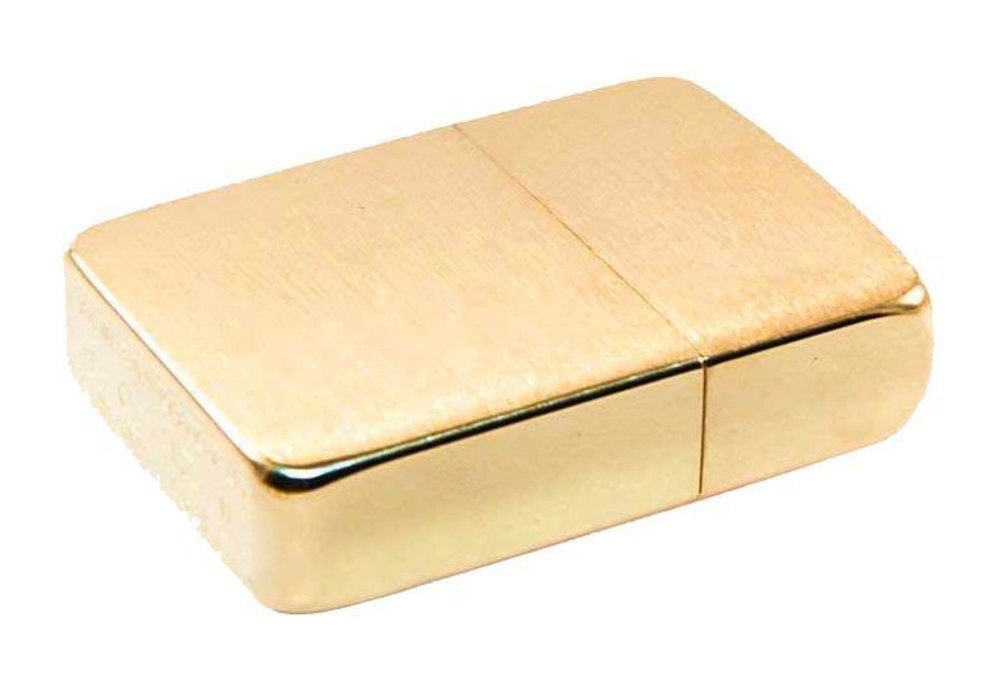 Zippo 1941 Replica, Brushed Brass Lighter #1941B