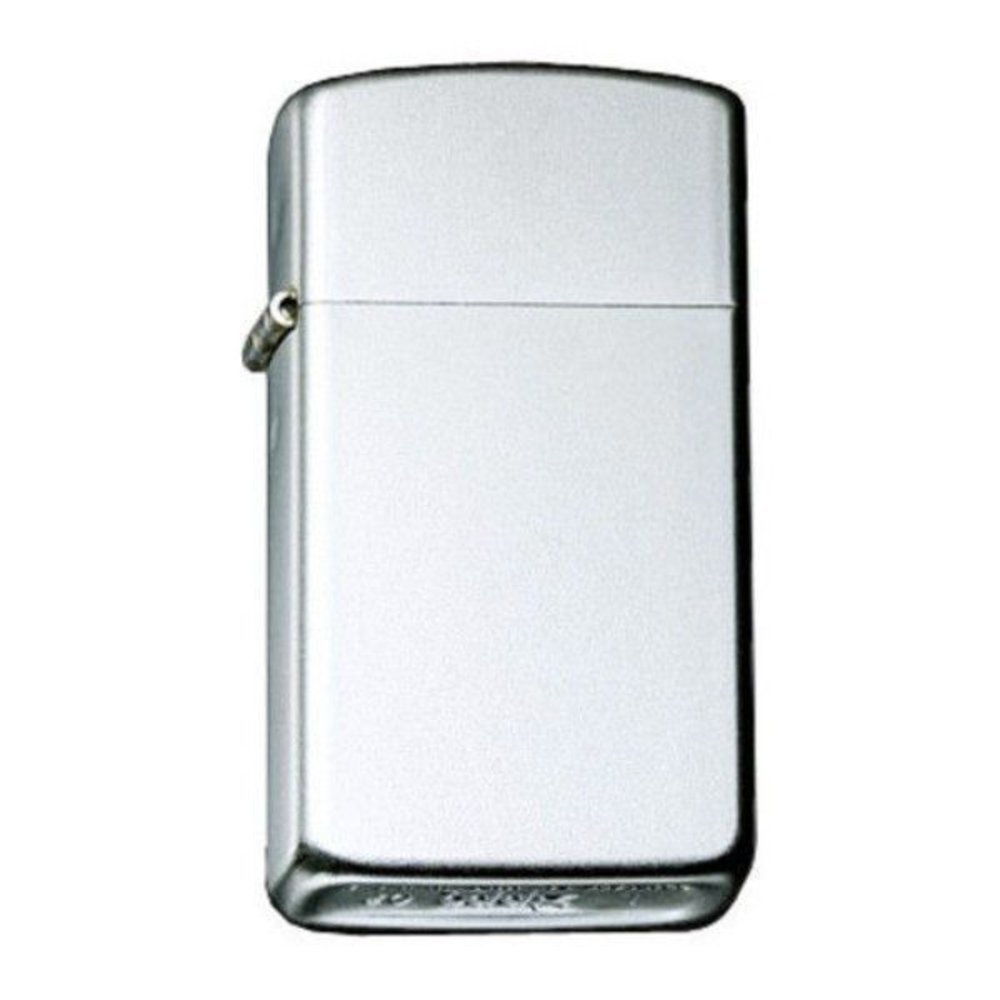 Zippo Slim Satin Chrome Lighter #1605