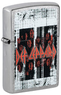 Zippo Def Leppard Logo, Street Chrome Lighter #46742