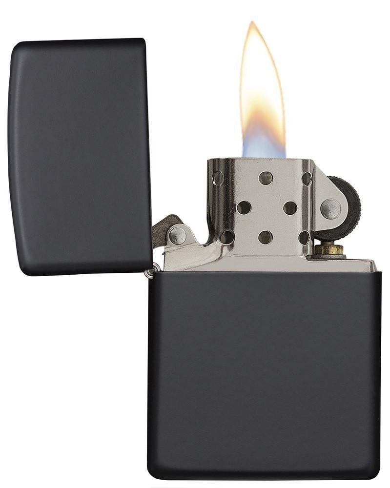 Zippo Classic Black Matte Lighter #218