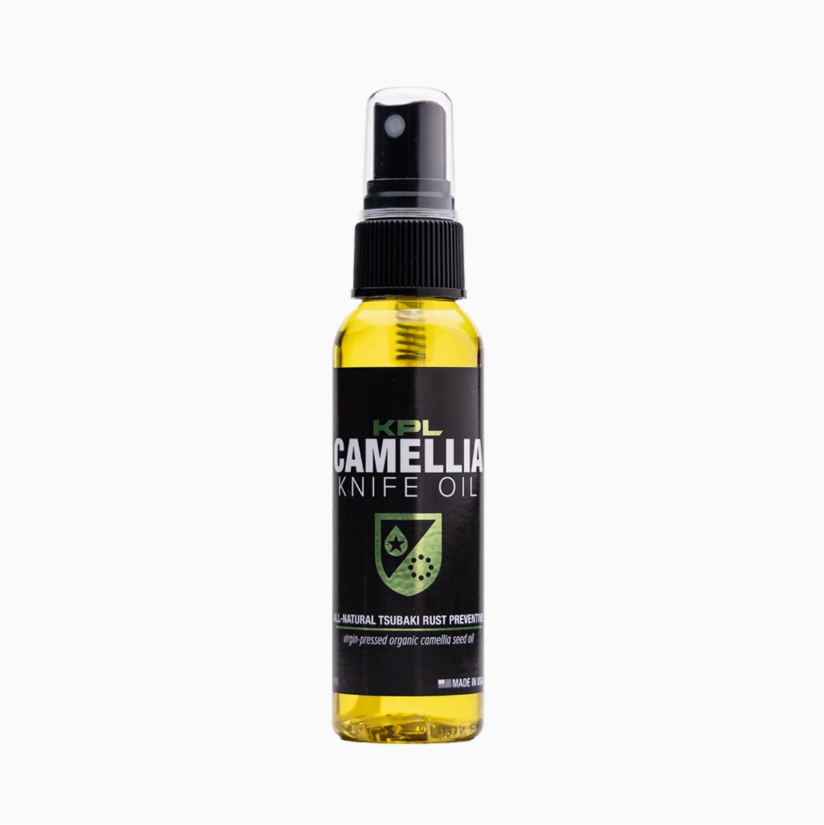 Organic Camellia Kitchen Knife Oil - Carbon Steel and Cast Iron
