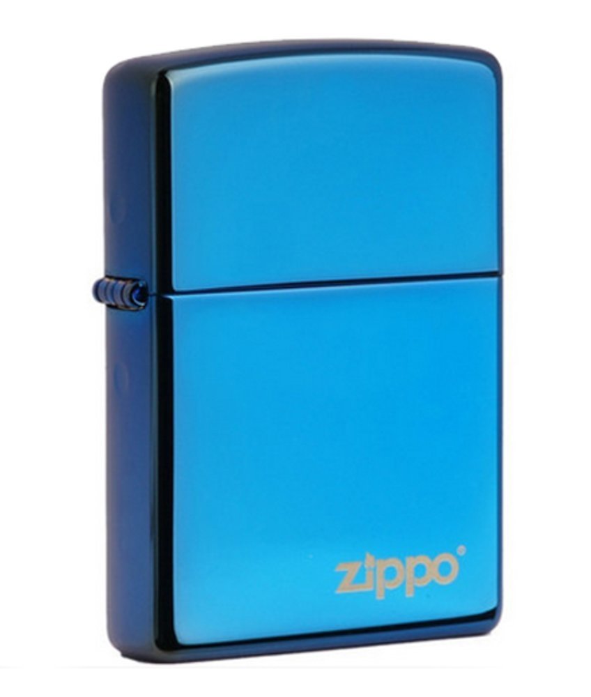 Zippo Classic High Polish Blue with Logo, Lighter #20446ZL