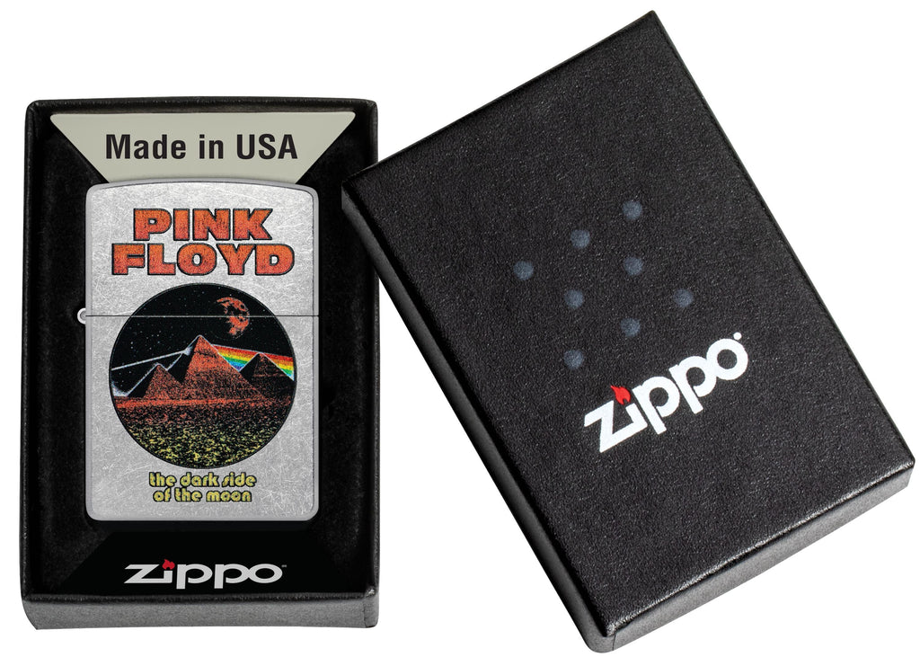Zippo Pink Floyd Dark Side Moon, Street Chrome Lighter #47239