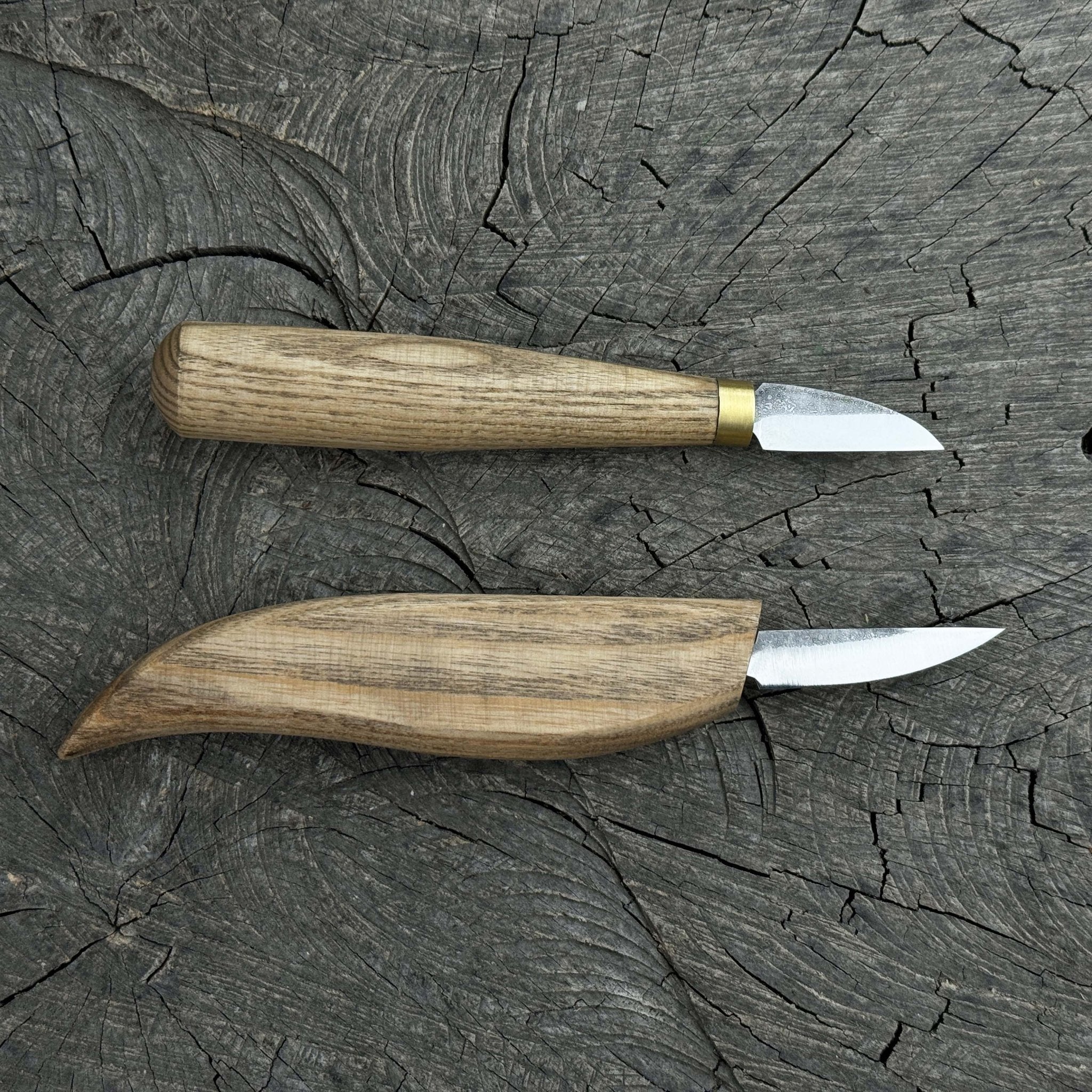 2-Piece Carving Knife Set for Fine Detail Work