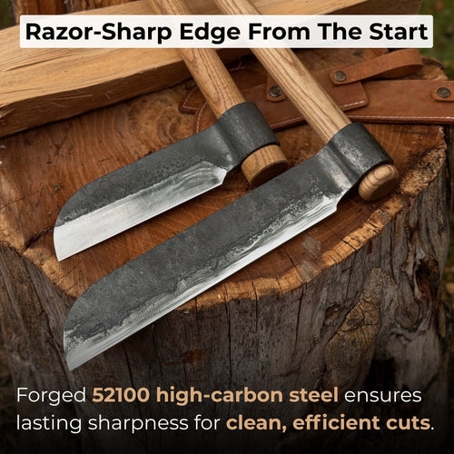 2-Piece Splitting Froe Set