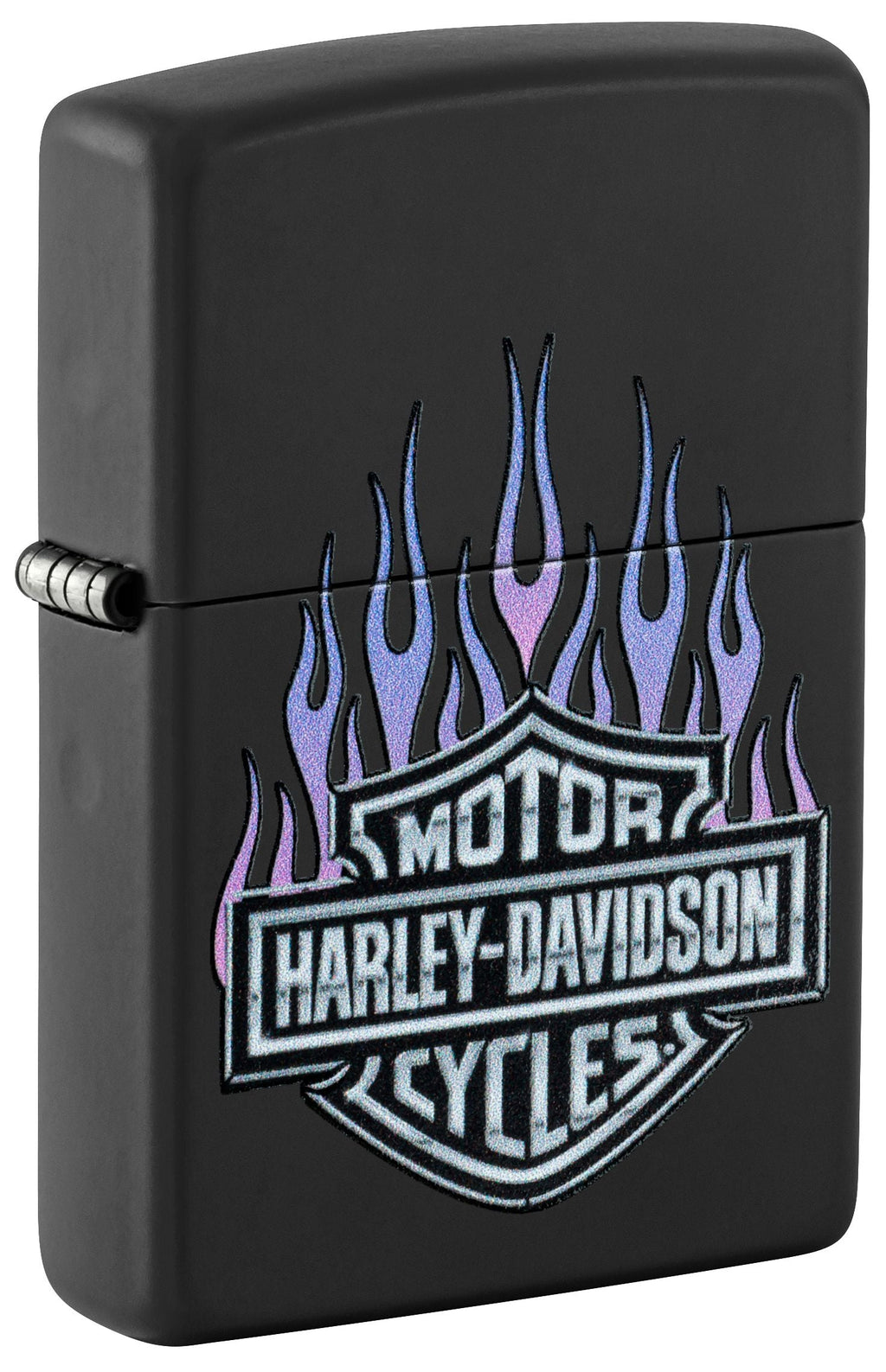 Zippo Harley-Davidson, Black Matte Lighter #46677