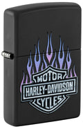 Zippo Harley-Davidson, Black Matte Lighter #46677