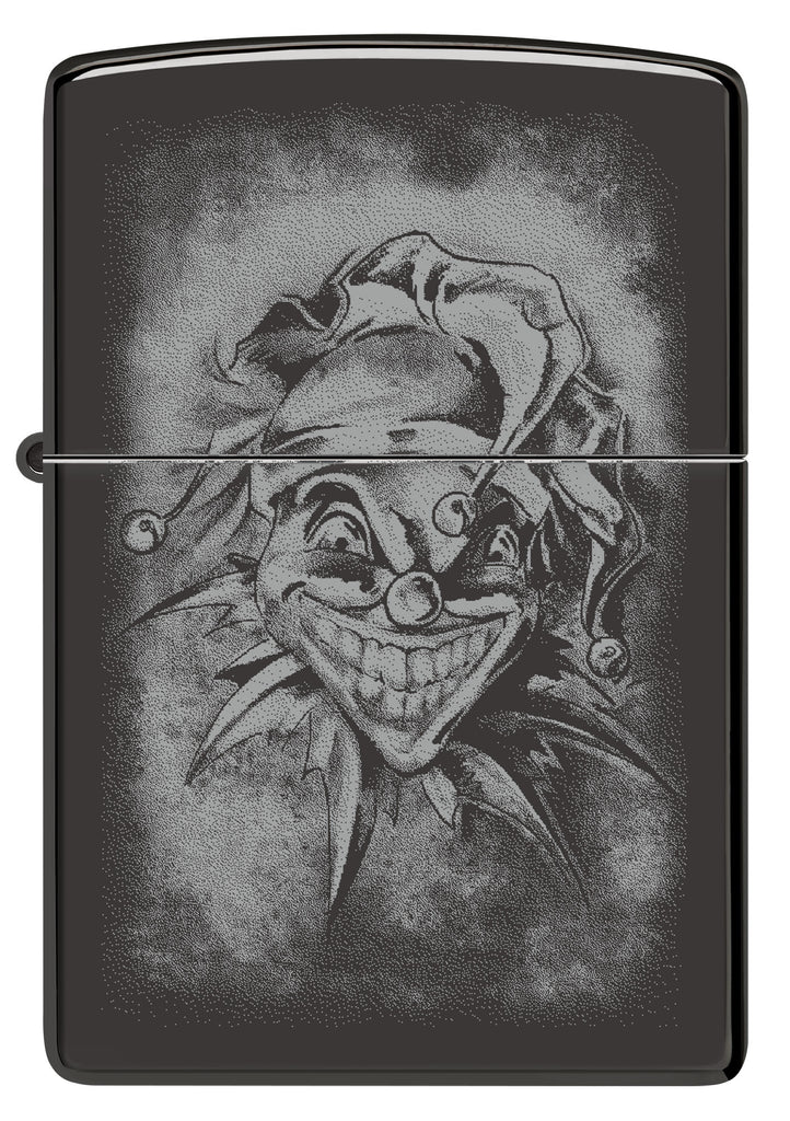 Zippo Clown, High Polish Black Lighter #48914
