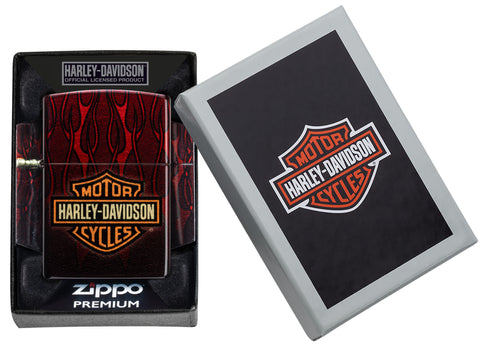 Zippo Harley-Davidson Motorcycles Logo, 540° Fusion Lighter #48994