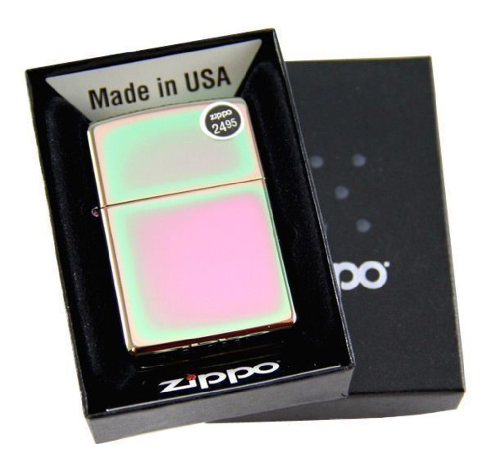 Zippo Rainbow Spectrum High Polish, Multi Color Lighter #151