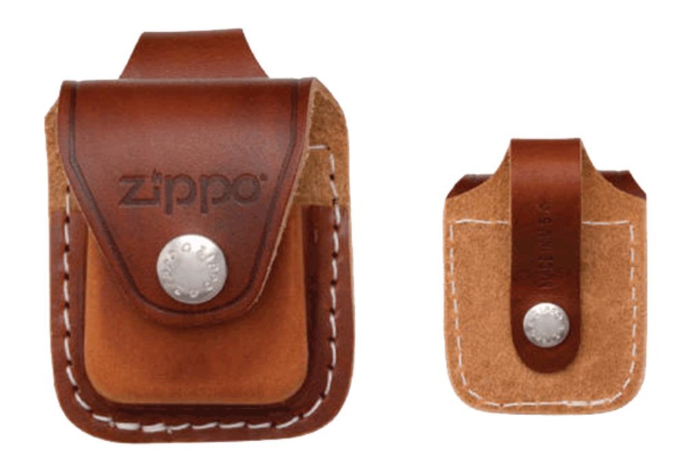 Zippo Belt Loop Leather Pouch Gift Set for #LPGS-LPLB