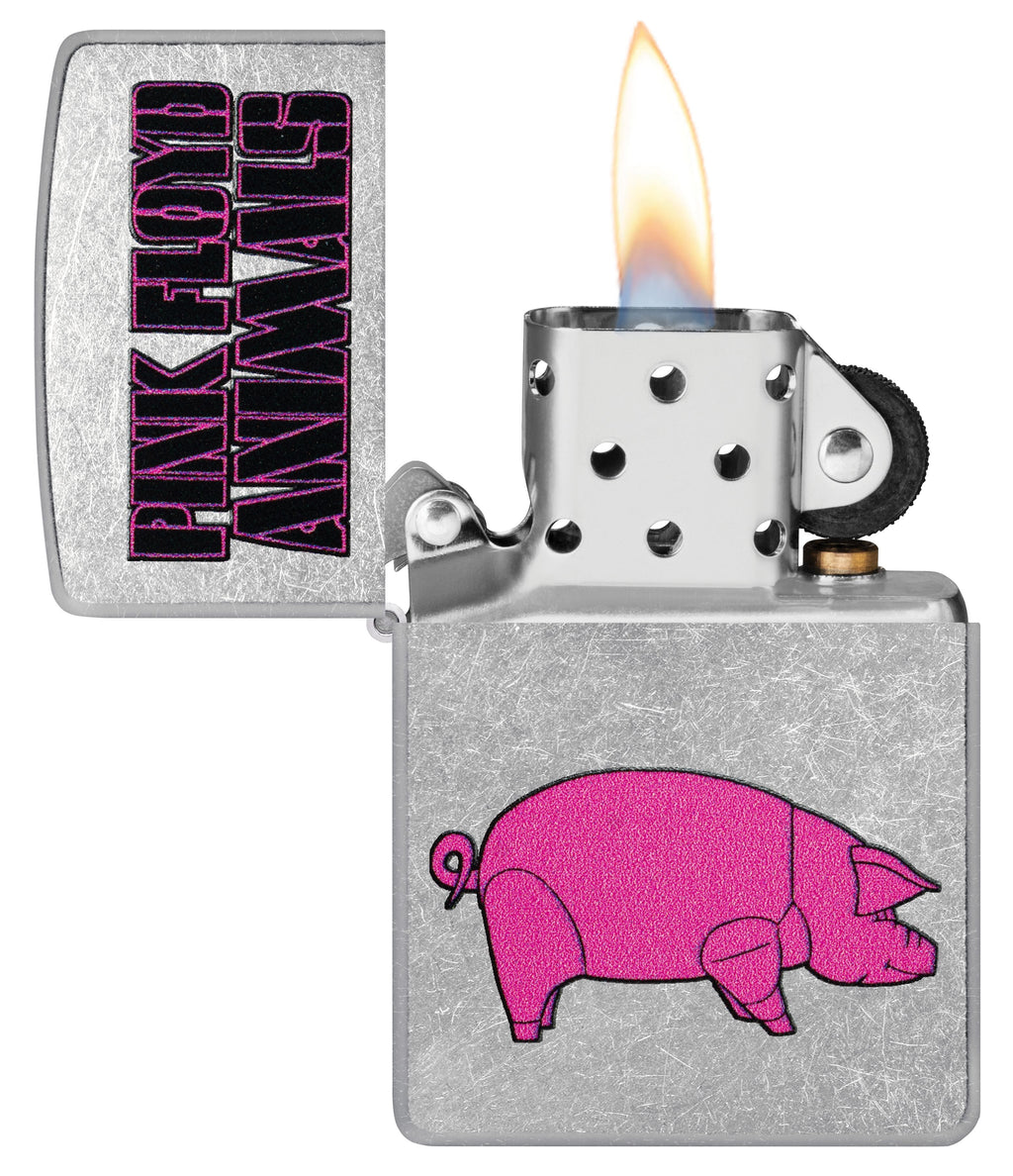 Zippo Pink Floyd Animals, Street Chrome Lighter #47241
