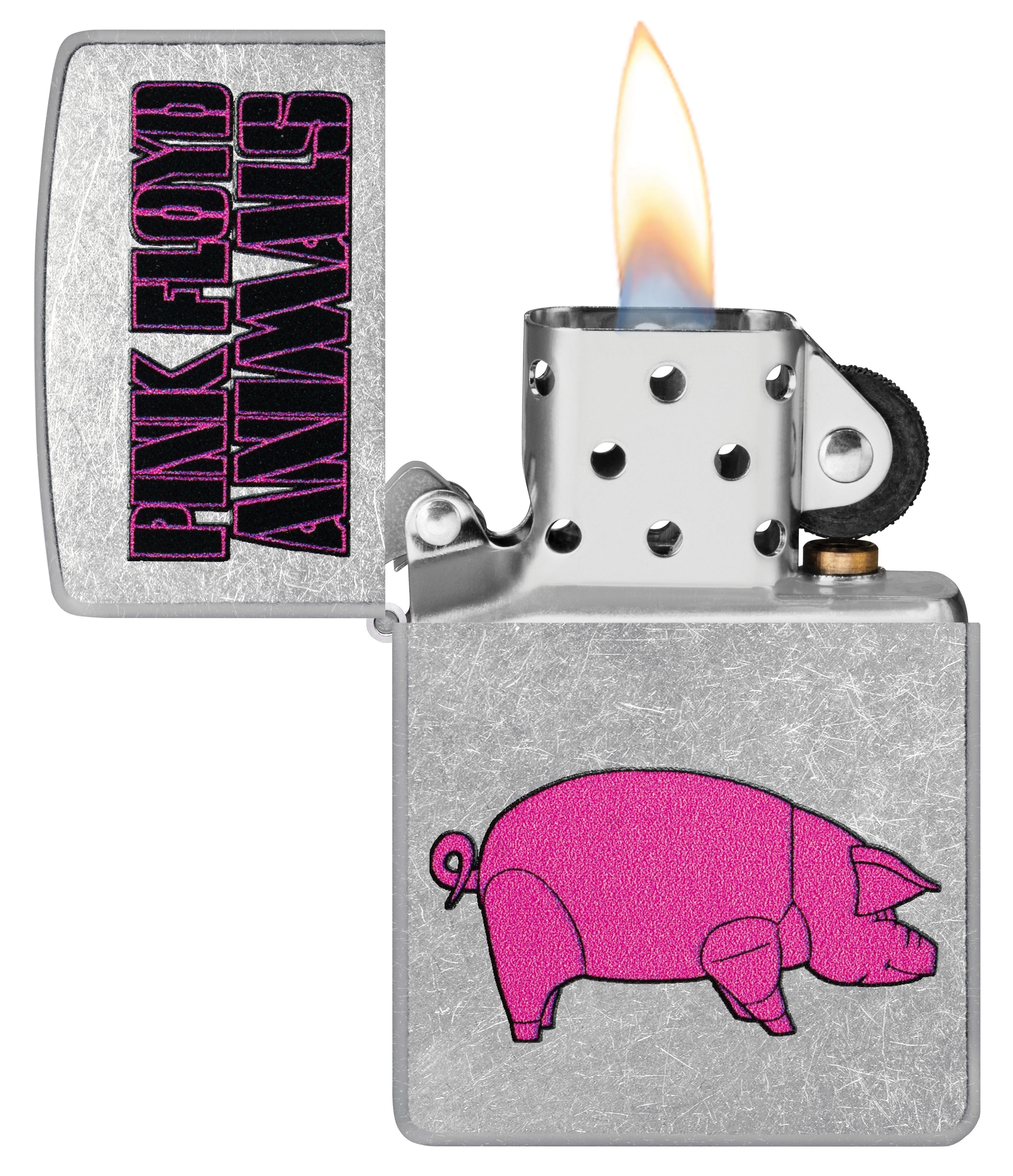 Zippo Pink Floyd Animals, Street Chrome Lighter #47241