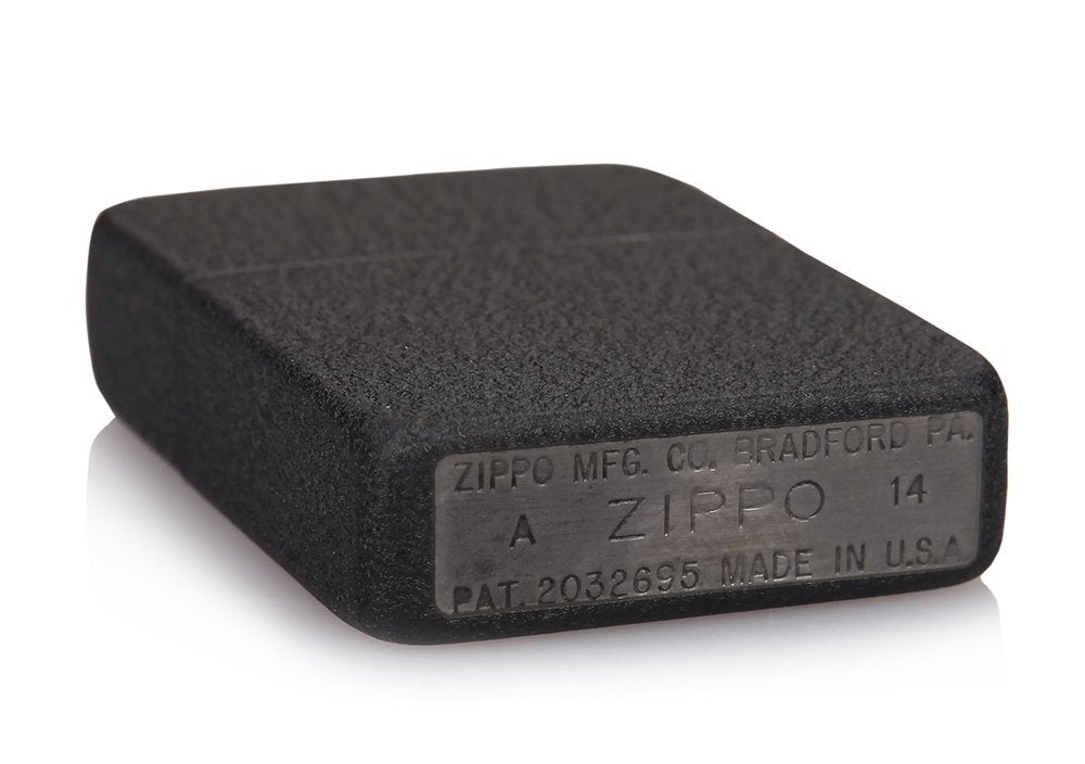Zippo 1941 Replica, Black Crackle Lighter #28582