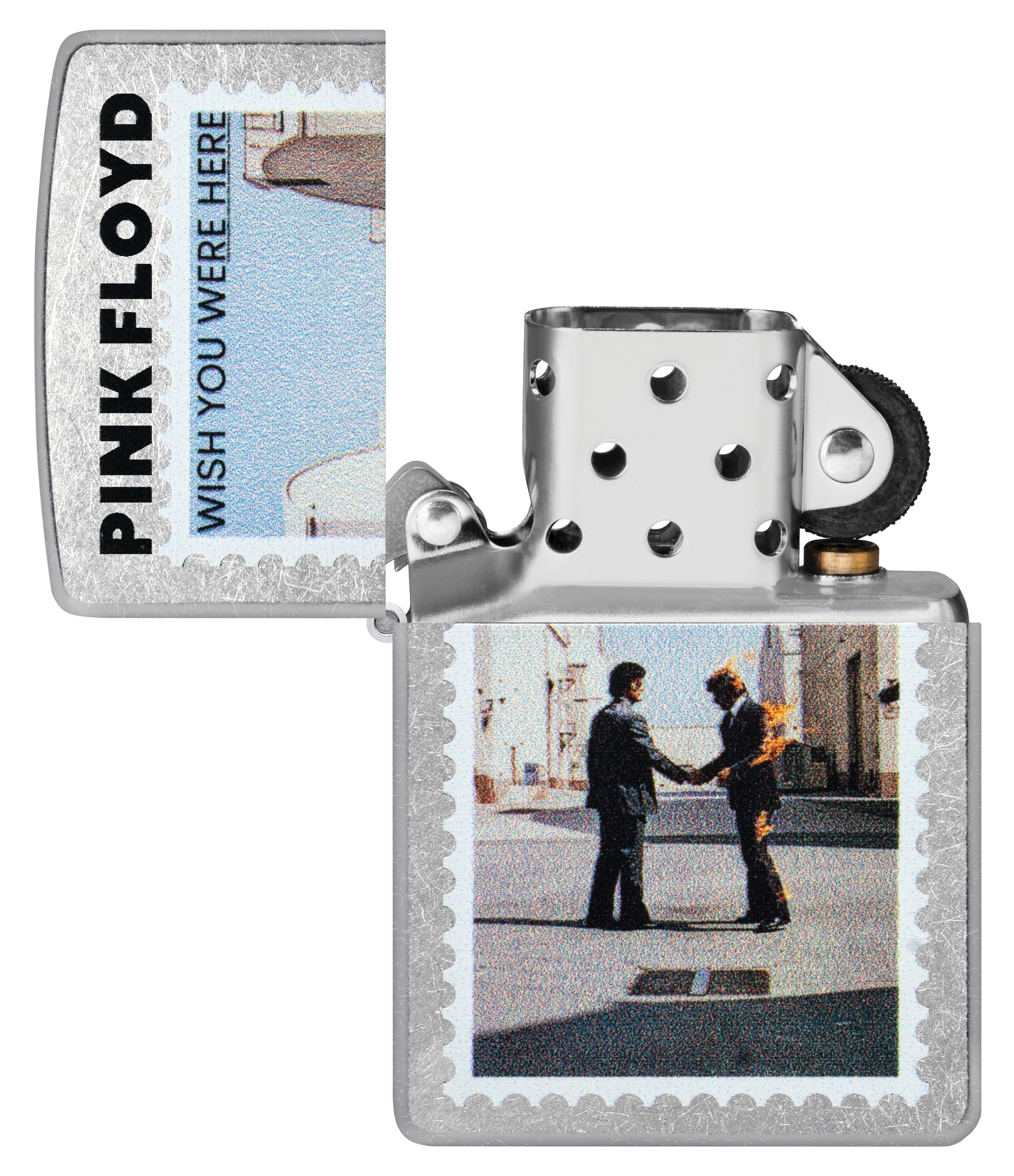 Zippo Pink Floyd Wish You Were Here, Street Chrome Lighter #47240