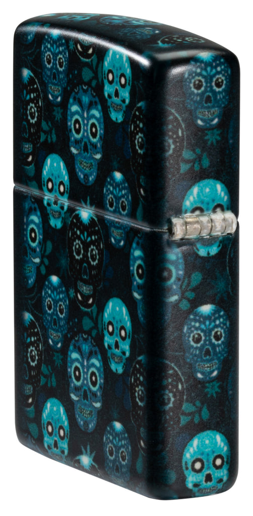 Zippo Sugar Skulls 540°, Glow-in-the-Dark Lighter #46017
