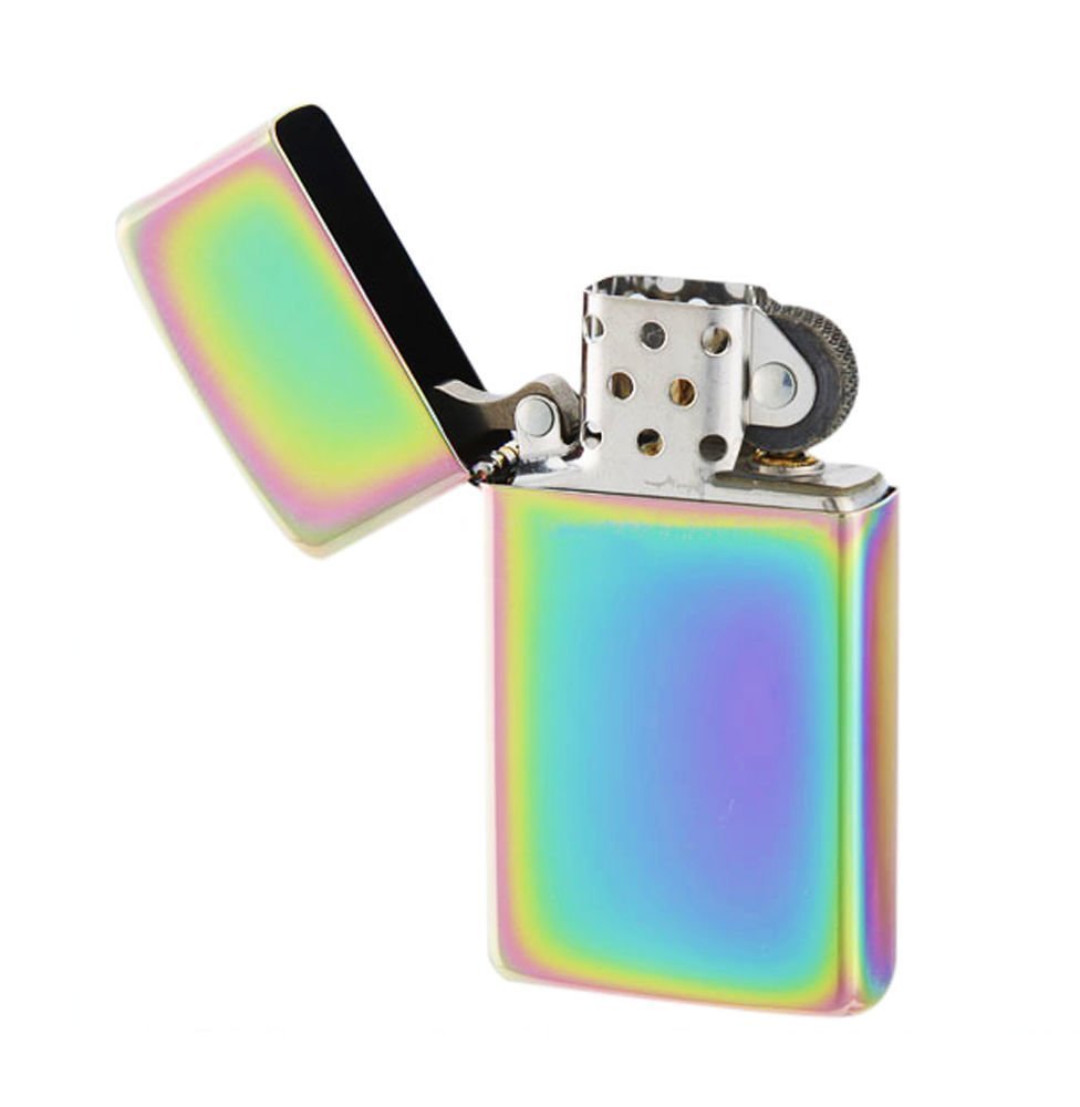 Zippo Slim Spectrum-Rainbow, Multi Color Lighter #20493