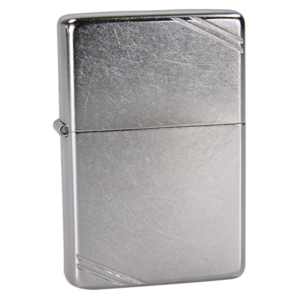Zippo with Slashes, Street Chrome Lighter #267