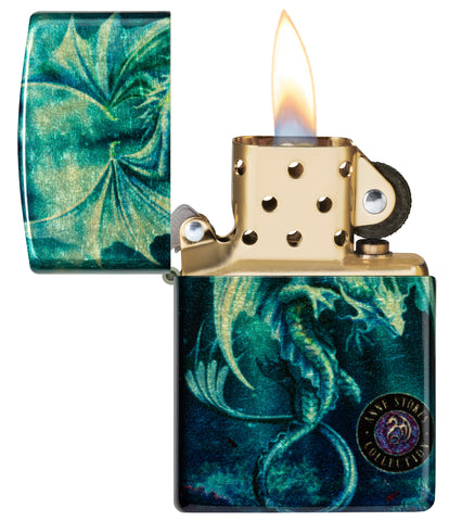 Zippo Anne Stokes Dragon, 540° Fusion Lighter #48986
