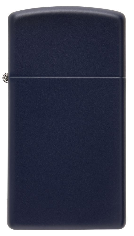 Zippo Slim Original Box, Navy Blue Matte Lighter #1639