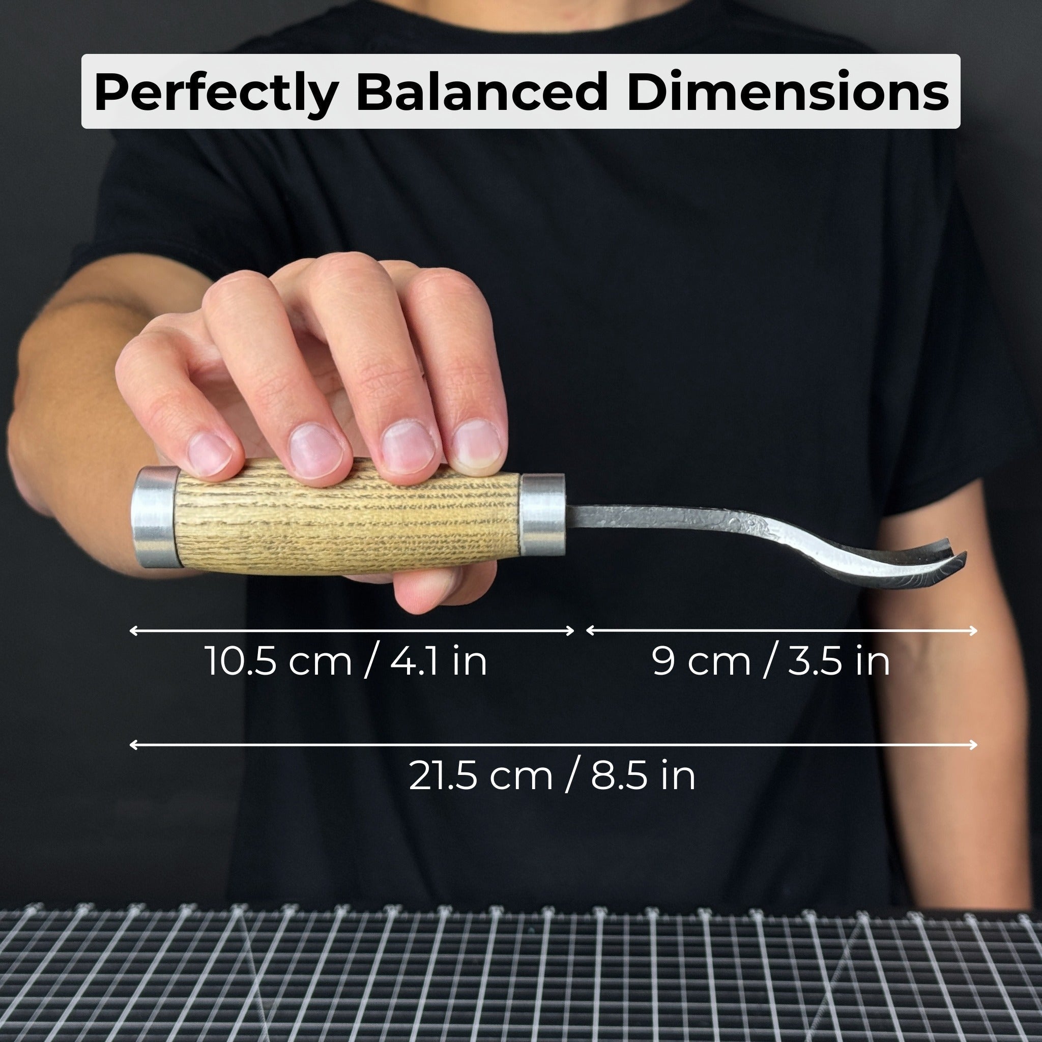 3-Piece Spoon Bent Gouge Set