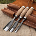 3-Piece Straight Rounded Chisel Set