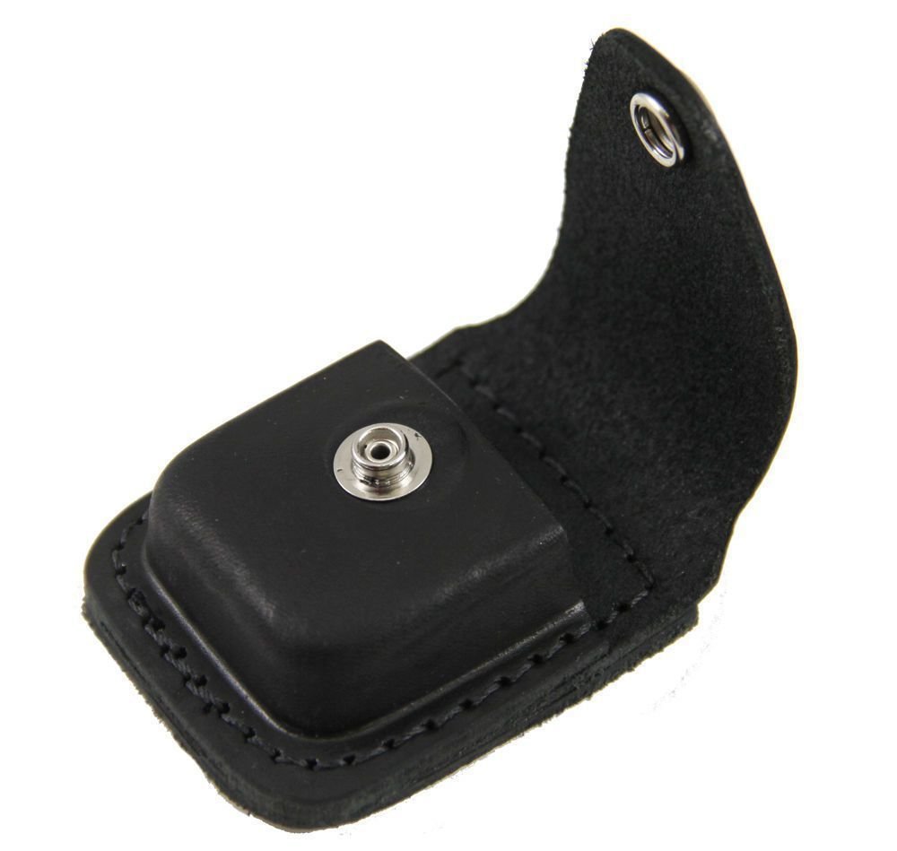 Zippo Belt Loop Leather Pouch, Gift Set #LPGS-LPLBK