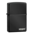 Zippo Classic High Polish Black with Logo, Lighter #24756ZL